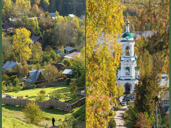 Элвис Антсон Фотограф. Золотая осень в Плёсе.
