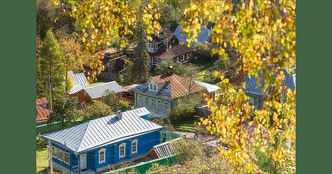 Элвис Антсон Фотограф. Золотая осень в Плёсе.