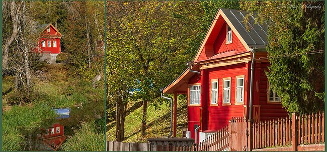 Элвис Антсон Фотограф. Золотая осень в Плёсе.
