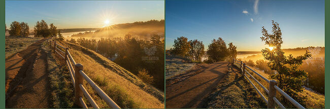 Элвис Антсон Фотограф. Золотая осень в Плёсе.